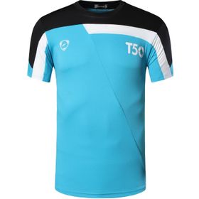 jeansian LSL1059 Erkek Spor Emici Nefes Alabilir Hızlı Kuruyan Kısa Kollu Tişört