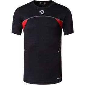 jeansian LSL1059 Erkek Spor Emici Nefes Alabilir Hızlı Kuruyan Kısa Kollu Tişört