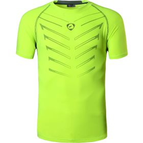 jeansian LSL189 Erkek Spor Emici Nefes Alabilir Hızlı Kuruyan Kısa Kollu Tişört