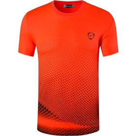 jeansian LSL230 Erkek Spor Emici Nefes Alabilir Hızlı Kuruyan Kısa Kollu Tişört