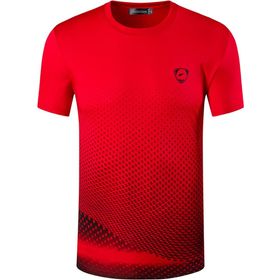 jeansian LSL230 Erkek Spor Emici Nefes Alabilir Hızlı Kuruyan Kısa Kollu Tişört