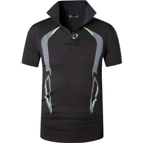 jeansian LSL710 Erkek Spor Emici Nefes Alabilir Hızlı Kuruyan Kısa Kollu Tişört