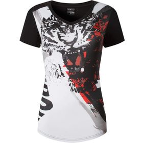 jeansian SWT240 Kadın Spor Slim Hızlı Kuruyan Nefes Alabilir Kısa Kollu Tişört