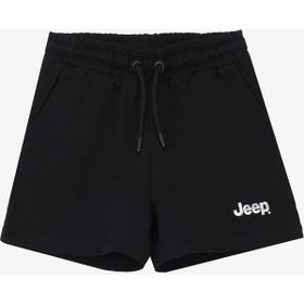 Jeep C4SG-SHT7033 Siyah Relaxed Baskılı Kız Çocuk Şort