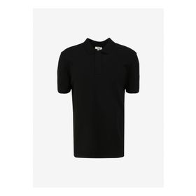 Jeep C4SM-TST4528 Siyah Polo Yaka Relaxed Nakışlı Polo Erkek T-shirt