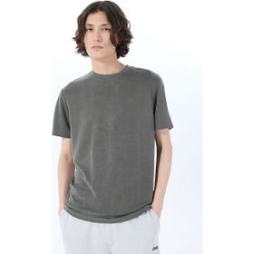 Jeep C4SM-TST4649 Haki Bisiklet Yaka Relaxed Erkek T-shirt