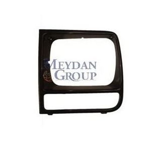 Jeep Cherokee- 1997-2001 Far Sol Siyah Boyanır Tip Çerçevesi