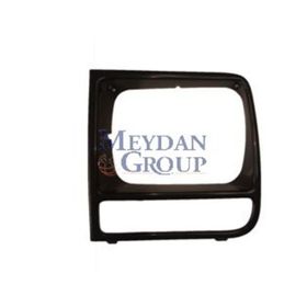 Jeep Cherokee- 1997-2001 Far Sol Siyah Boyanır Tip Çerçevesi