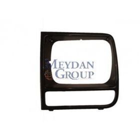 Jeep Cherokee- 1997-2001 Far Sol Siyah Boyanır Tip Çerçevesi