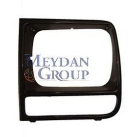 Jeep Cherokee- 1997-2001 Far Sol Siyah Boyanır Tip Çerçevesi