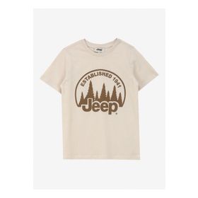 Jeep J4SB-TSH9 Baskılı Taş Erkek Çocuk T-Shirt