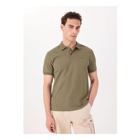 Jeep J4SM-TST7234 Haki Polo Yaka Basic Polo Erkek T-shirt