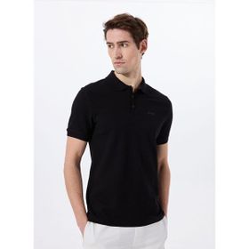 Jeep J4SM-TST7234 Siyah Polo Yaka Basic Erkek T-shirt