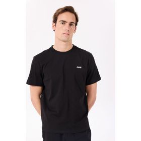 Jeep J4SM-TST7245 Siyah Bisiklet Yaka Basic Baskılı Erkek T-shirt