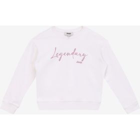 Jeep J4WG-SWT7562 Baskılı Ekru Kız Çocuk Sweatshirt