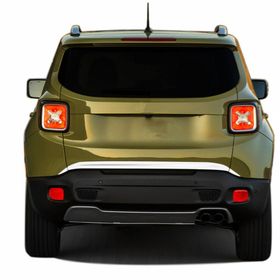 Jeep Renegade 2014 Üzeri Krom Bagaj Alt Çıtası
