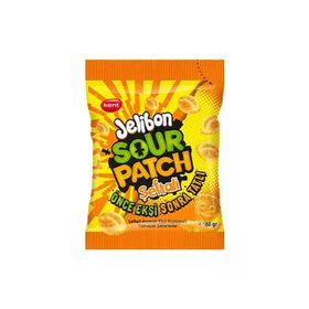 Jelibon 80 gr Sour Patch Şeftali Aromalı Yumuşak Şekerleme