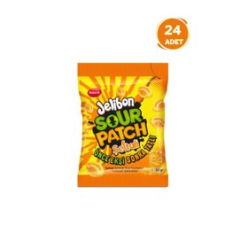 Jelibon 80 gr Sour Patch Şeftali Aromalı Yumuşak Şekerleme