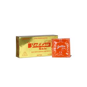 Jellia 12'li Skin Prezervatif