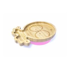 Jellyboon Bambu Ahtapot Pembe Vakumlu Tabak