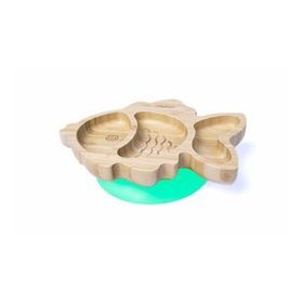 Jellyboon Bambu Balık Yeşil Vakumlu Tabak
