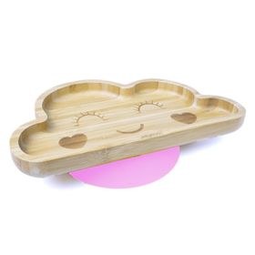 Jellyboon Bambu Bulut Pembe Vakumlu Tabak