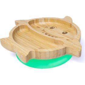 Jellyboon Bambu Köpek Balığı Yeşil Vakumlu Tabak
