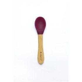 Jellyboon Bordo Bambu Silikon Kaşık