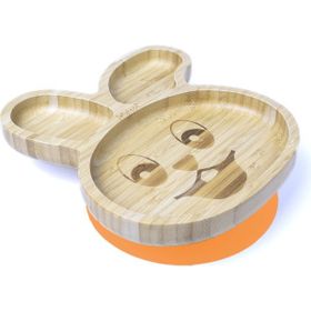 Jellyboon Turuncu Bambu Tavşan Tabak