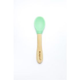 Jellyboon Yeşil Bambu Silikon Kaşık