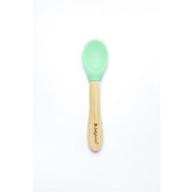 Jellyboon Yeşil Bambu Silikon Kaşık
