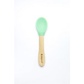 Jellyboon Yeşil Bambu Silikon Kaşık
