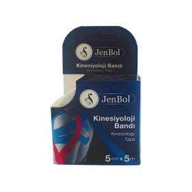 Jenbol 5 cm 5 mt Beyaz Kinesiyoloji Ağrı Bandı