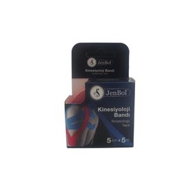 Jenbol 5 cm 5 mt Kırmızı Kinesiology Tape Ağrı Bandı