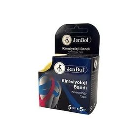 Jenbol 5 cm 5 mt Kırmızı Kinesiology Tape Ağrı Bandı
