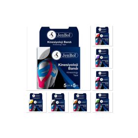 Jenbol 5 cm 5 mt Mor Kinesiology Tape Ağrı Bandı