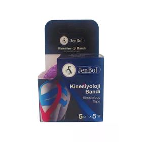 Jenbol 5 cm 5 mt Mor Kinesiyoloji Ağrı Bandı