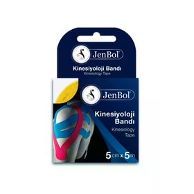 Jenbol 5 cm 5 mt Sarı Kinesiyoloji Ağrı Bandı