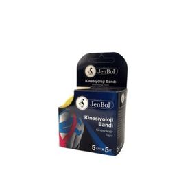 Jenbol 5 cm 5 mt Sarı Kinesiyoloji Ağrı Bandı