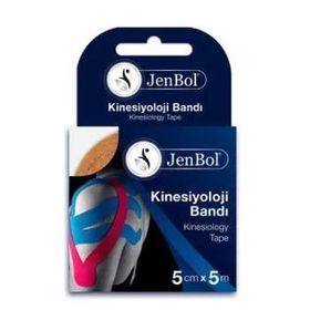 Jenbol 5 cm 5 mt Ten Rengi Kinesiology Tape Ağrı Bandı
