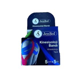 Jenbol 5 cm 5 mt Yeşil Kinesiology Tape Ağrı Bandı