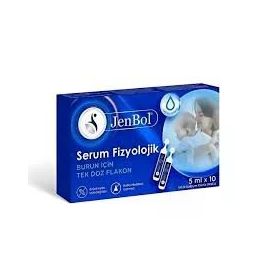 Jenbol 5 ml 10 Flakon Fizyolojik Serum