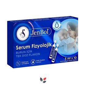 Jenbol 5 ml 10 Flakon Fizyolojik Serum