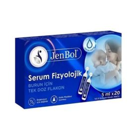 Jenbol 5 ml 20 Flakon Fizyolojik Serum
