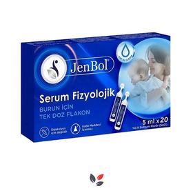 Jenbol 5 ml 20 Flakon Fizyolojik Serum
