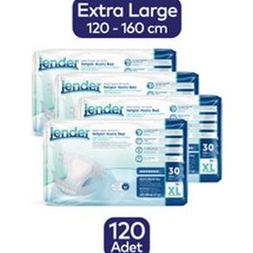 Jender 120 Adet XL Belbantlı Hasta Bezi