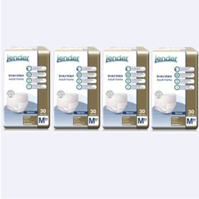 Jender 30'lu 4 Paket Medium Emici Külot