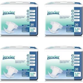 Jender 30'lu 4 Paket Medium Emici Külot