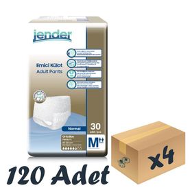 Jender 30'lu 4 Paket Medium Emici Külot