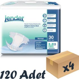 Jender 4x30 Adet Medium Belbantlı Hasta Bezi